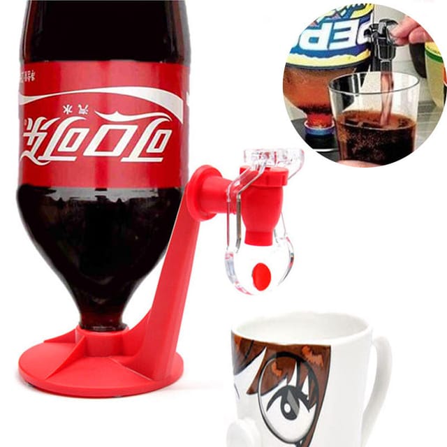(2 Stück, 16,5 X 17,5 X 10,3 Cm) Beliebte Umgedrehte Coca-cola-flaschen-trinkflaschen
