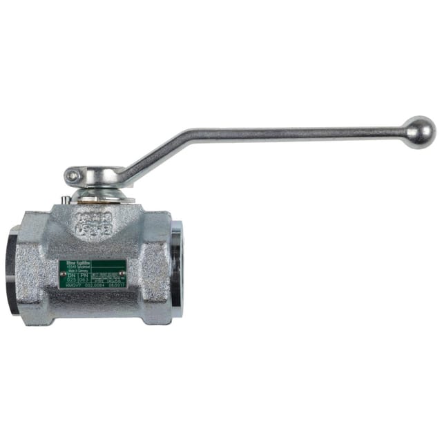 Kugelhahn G1 Pn63 Dichtung Teflon Kugel Stahl Hartverchromt - 454162 Von Weishaupt