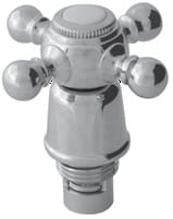 Gs Oberteil Kreuzgriff 1/2" Kaltwasser Chrom