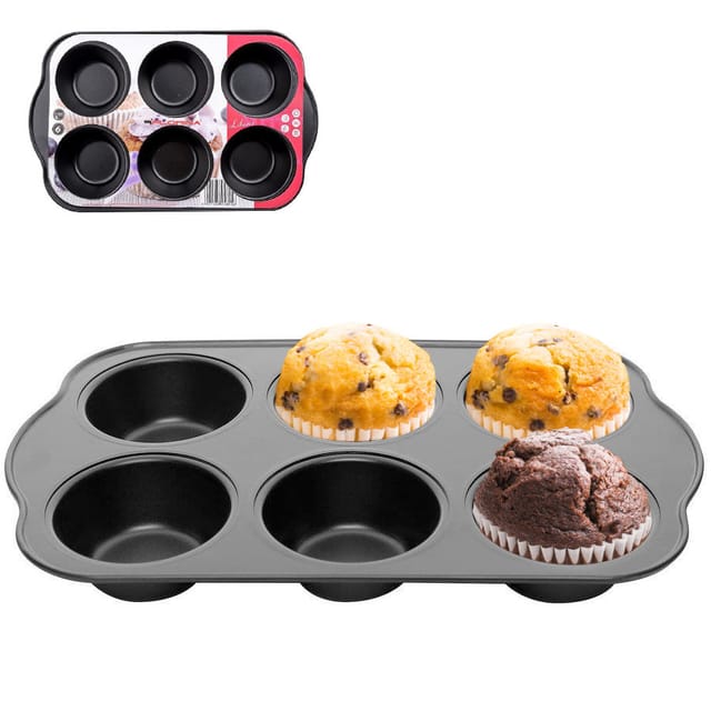 Florina Likoris Muffinform Für 6 Stück 28x18