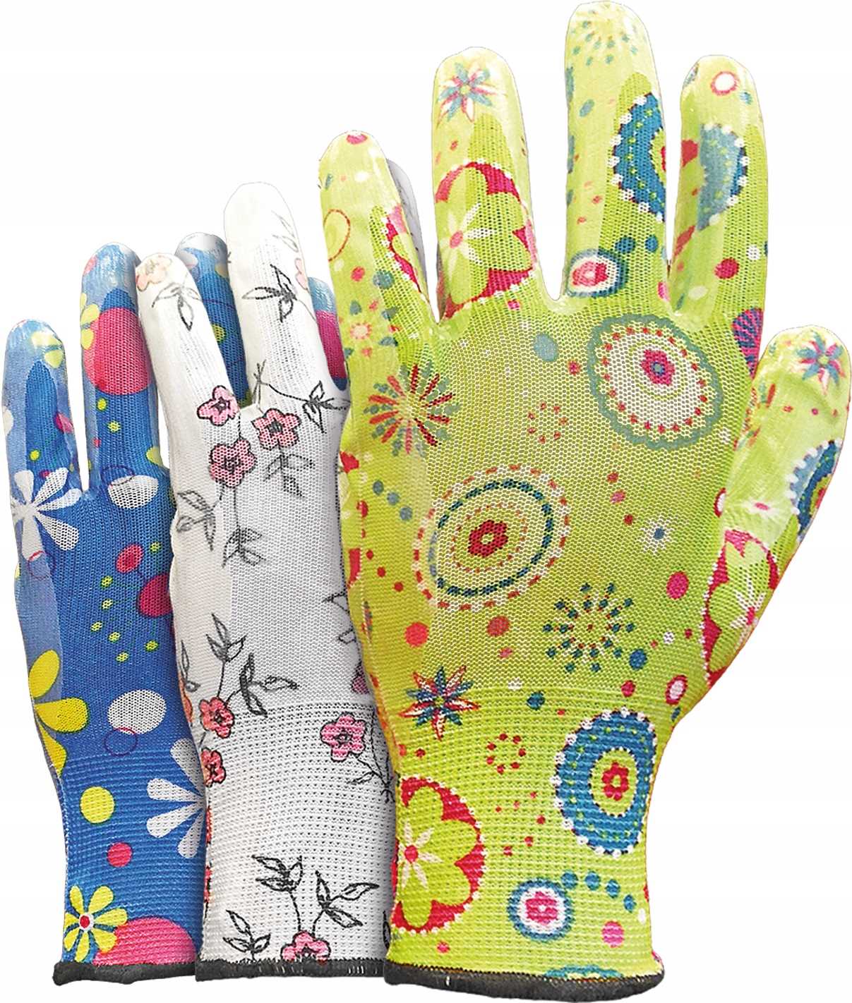 Gartenhandschuhe / Bunt / Größe: 8 - M / Rgarden-ni8