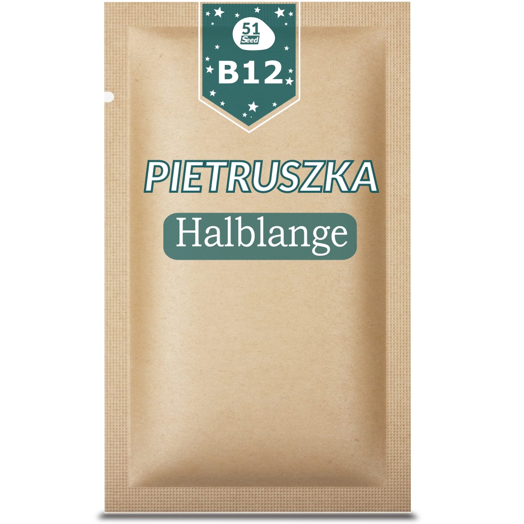 51samen B12 Petersilienwurzel Halblange 5g
