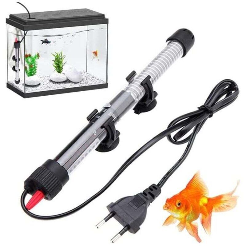 100-w-tauchheizer Für Aquarien Mit Saugnapf Und Einstellbarem Thermostat Für Süß- Und Meerwasser – Ulisem