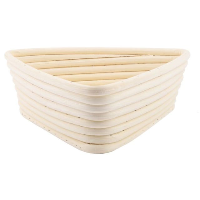 Dreieckiger Brotkorb Aus Handgeflochtenem Rattan, Umweltfreundlich Und Dekorativ Zur Präsentation Von Baguettes - Ulisem