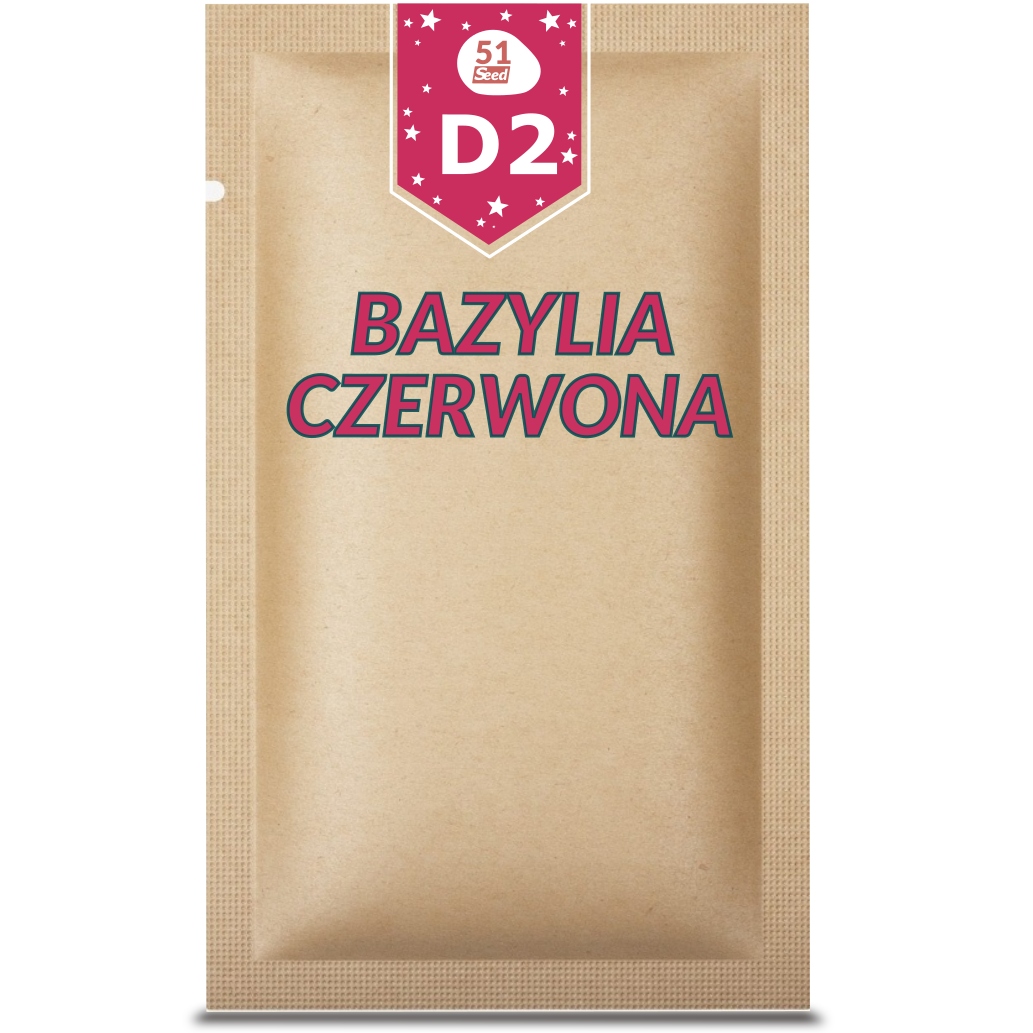 51seed D02 Rotes Basilikum 0,5 G
