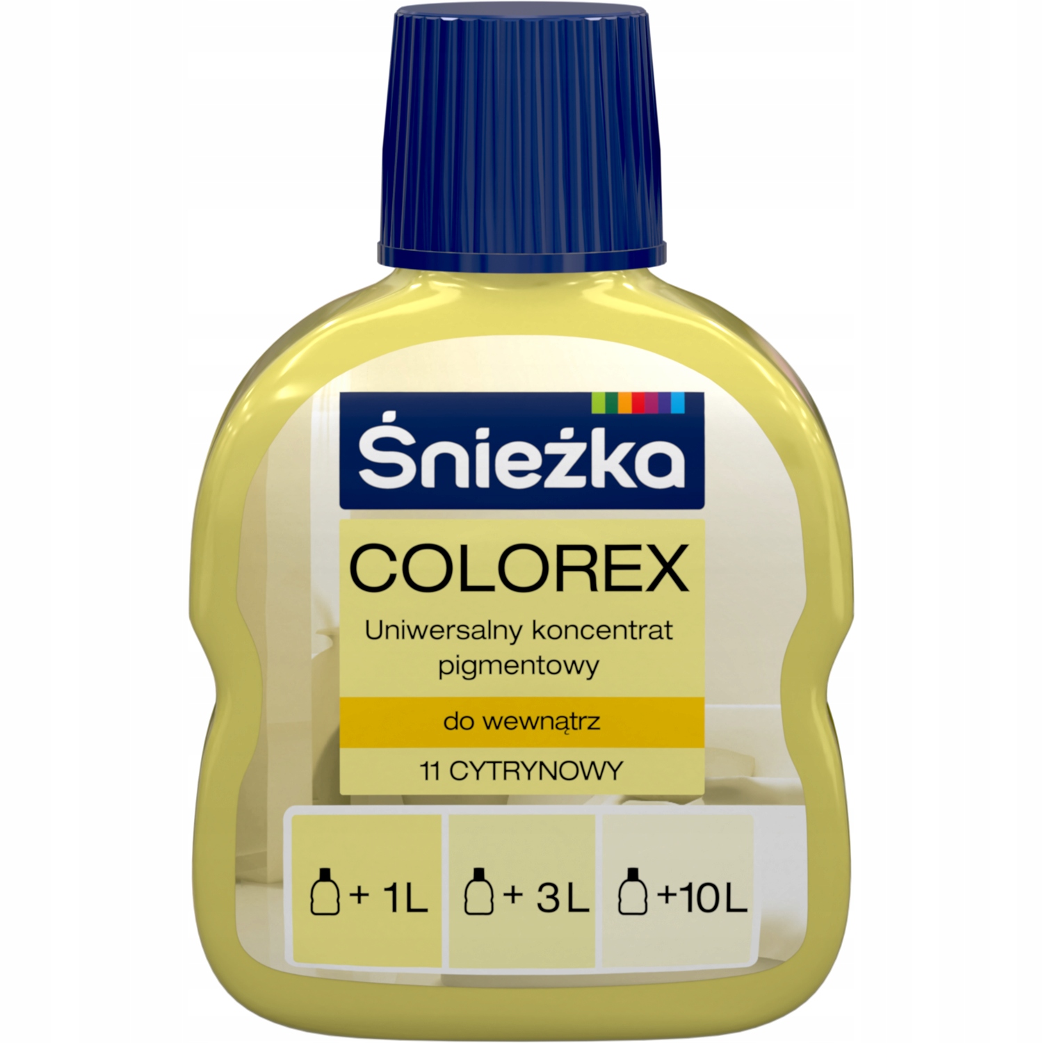 Śnieżka Colorex Farbpigment Für Farben Zitronenmatt 100 Ml
