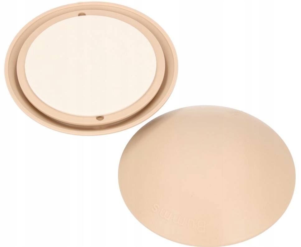 Großer Selbstklebender Wandpuffer Beige