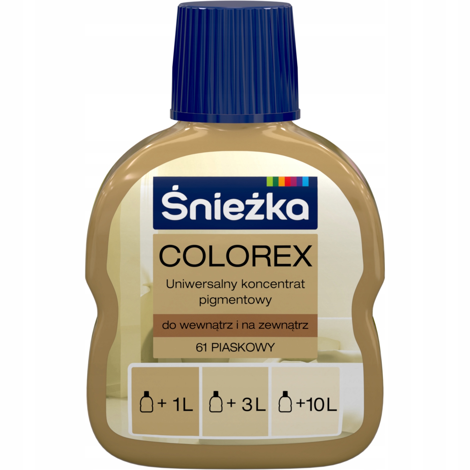 Śnieżka Colorex Farbpigment Für Farben Sand Matt 100 Ml