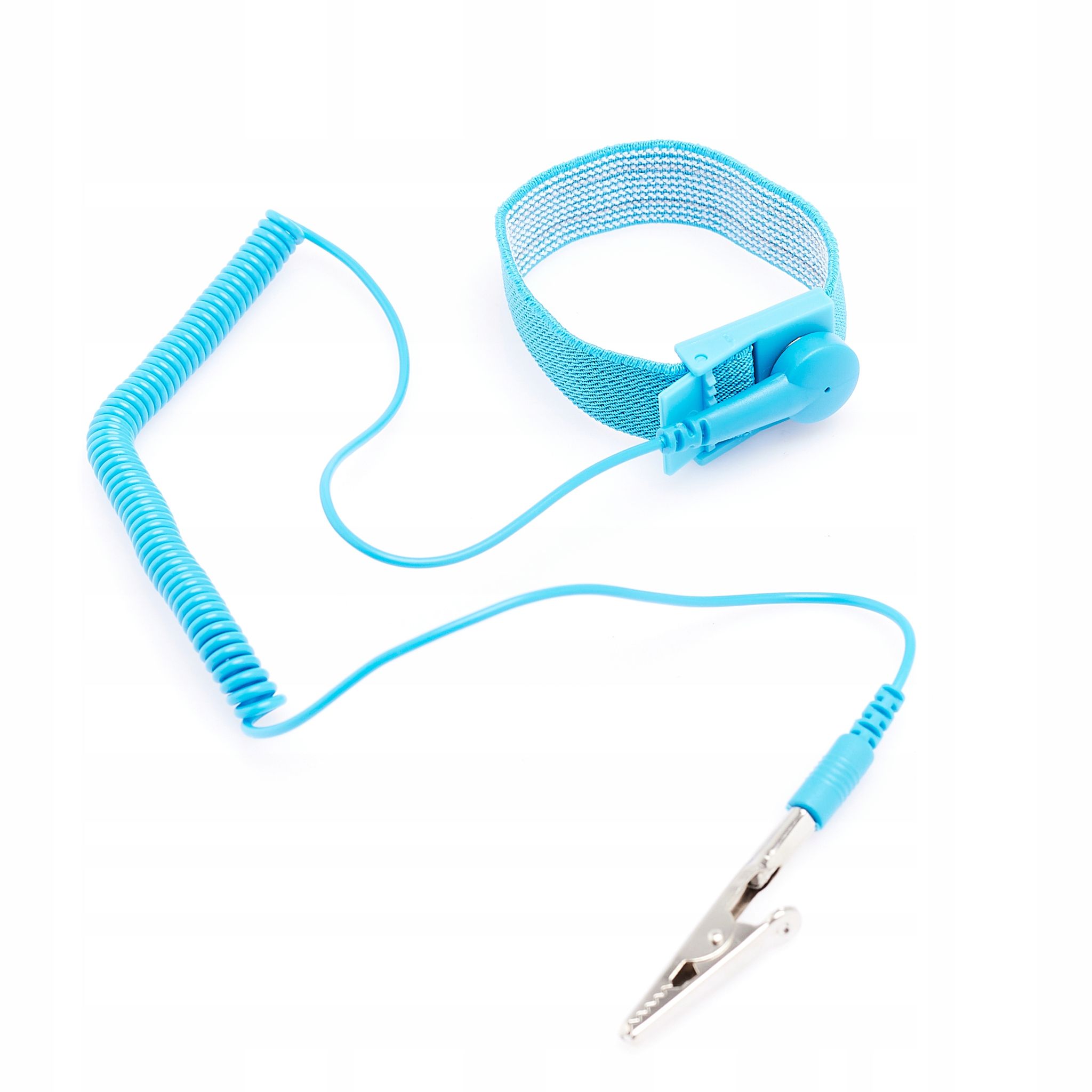 Blaues Erdungsband 1,8 M