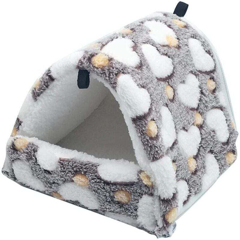 Gemütliches Hochbett Für Nagetiere, Braun, 20 X 15 Cm – Bequeme Hängematte Für Meerschweinchen, Kaninchen, Chinchillas Und Frettchen – Ulisem
