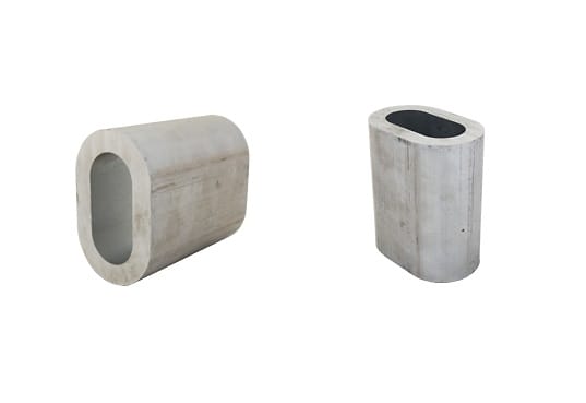 Aluminiumhülse Zum Klemmen Von Stahlseilen Fi4