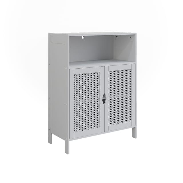 Midischrank Liora, Weiß, 60 X 80 Cm Mit 2 Türen, Vicco