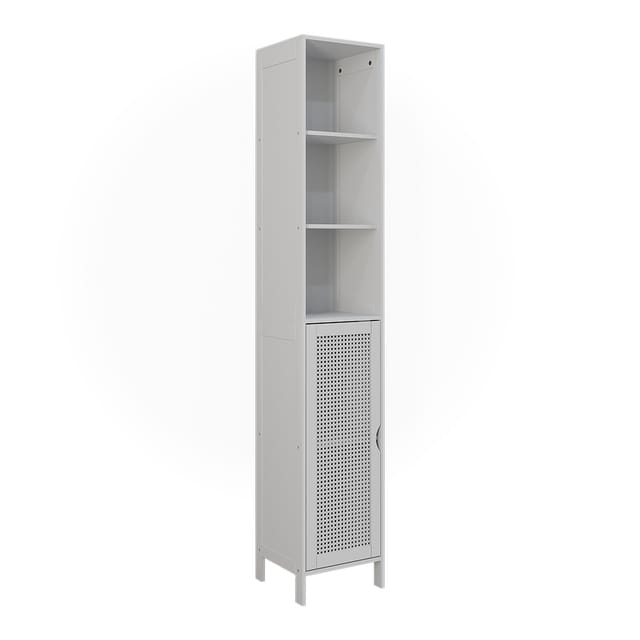 Hochschrank Liora, Weiß, 30 X 170 Cm Mit 1 Tür, Vicco