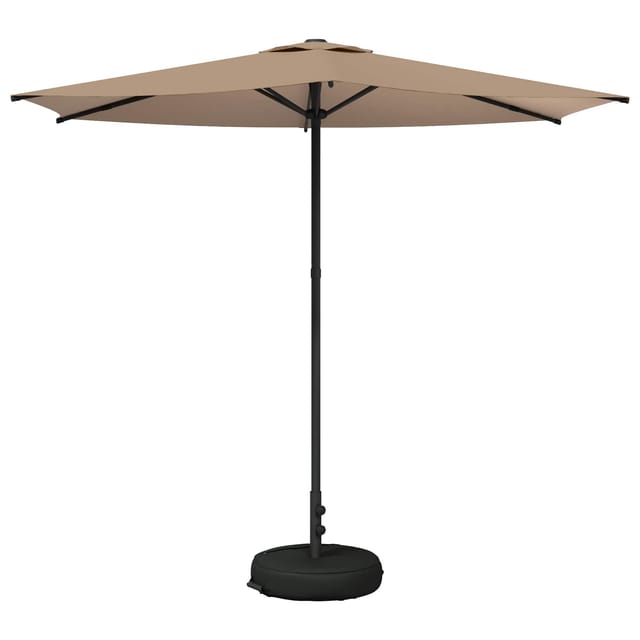 Vidaxl Garden Parasol With Base 270 X 270 Cm Polyester Rectangular
