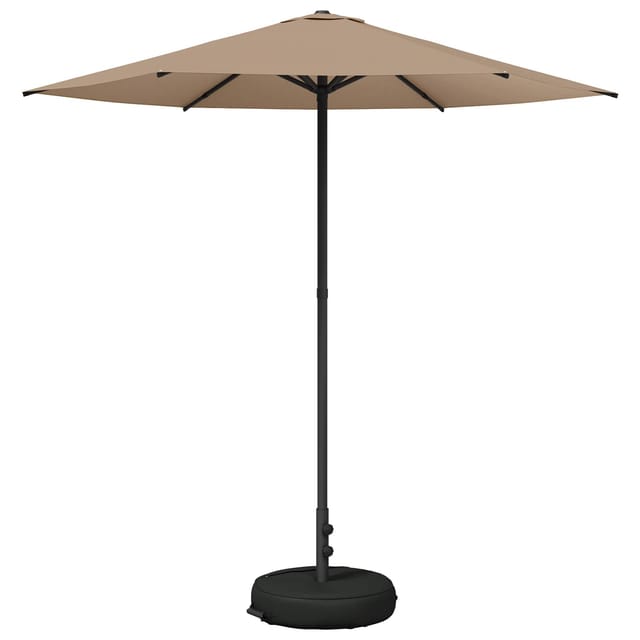 Vidaxl Garden Parasol With Base 230 X 230 Cm Polyester Rectangular