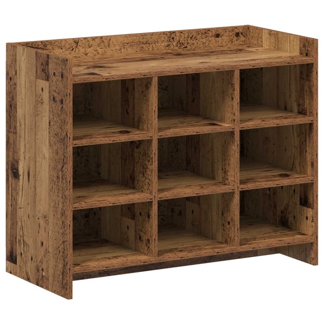 Schuhschrank Altholz 85 X 39,5 X 70 Cm Holzwerkstoff Vidaxl