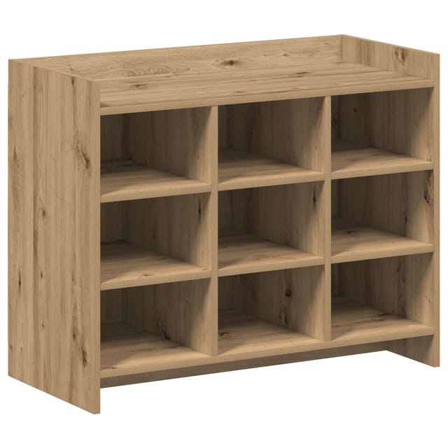 Schuhschrank 85 X 39,5 X 70 Cm Holzwerkstoff Artisan-eiche Vidaxl