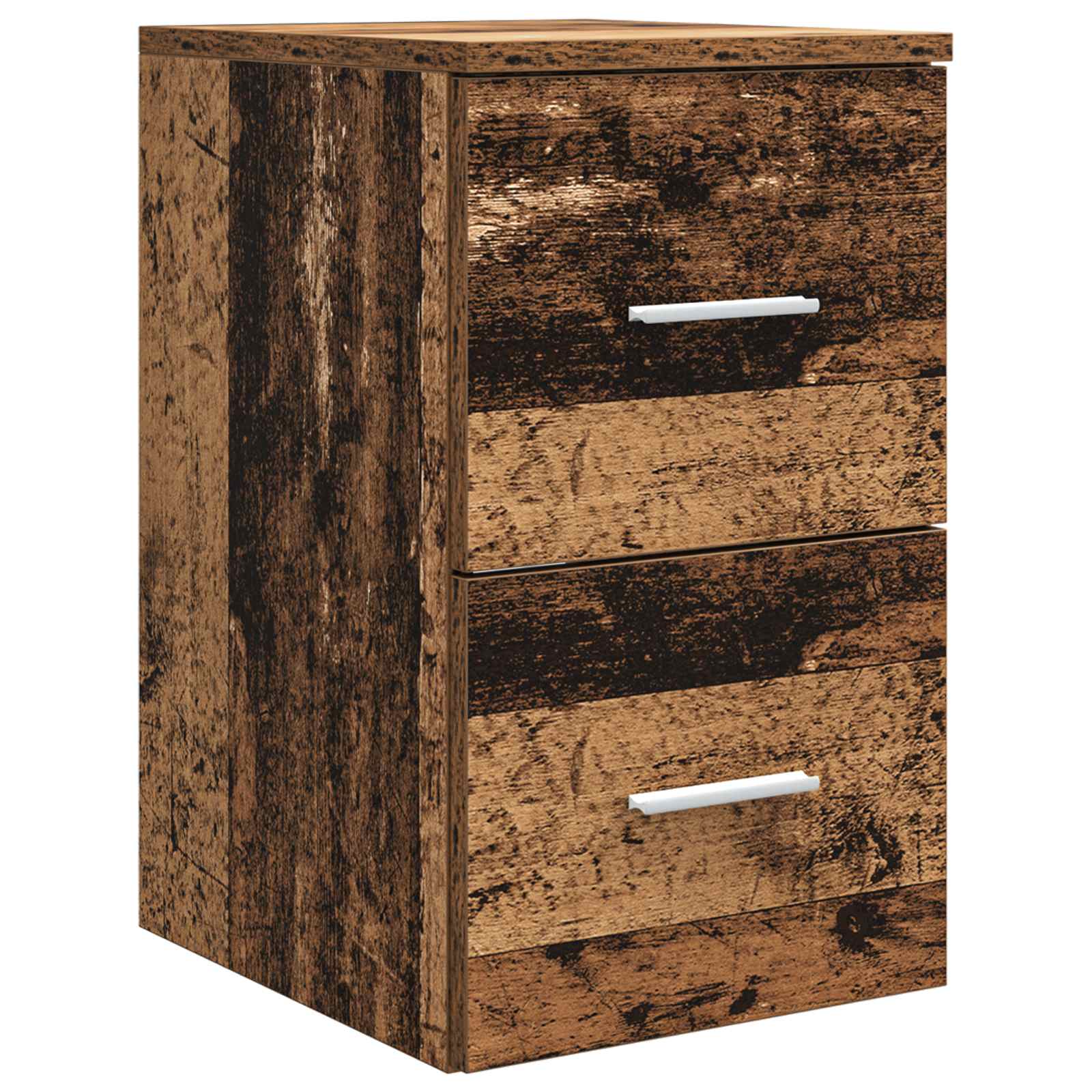 Badezimmerschrank Inzwischen Altholz 30 X 35 X 50 Cm Vidaxl