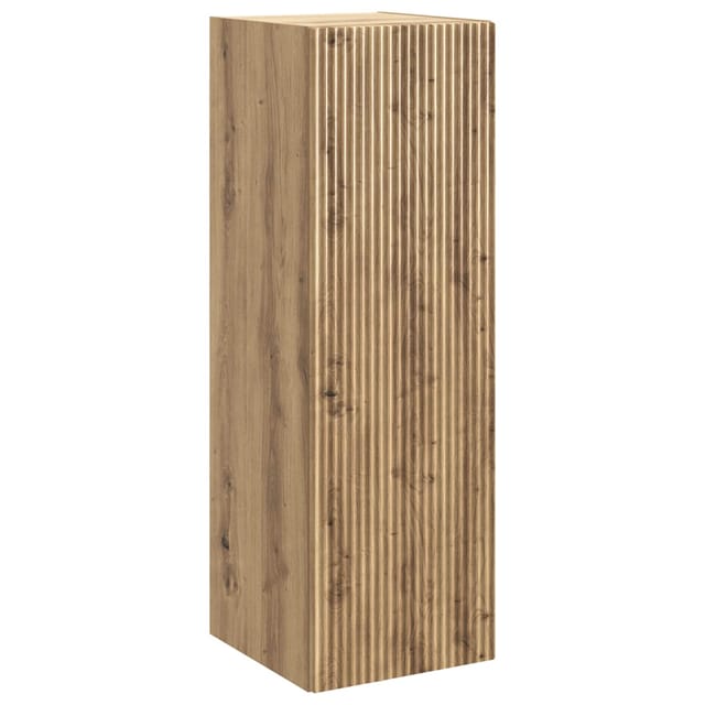 Wandmontierter Badezimmerschrank Artisan-eiche Vidaxl