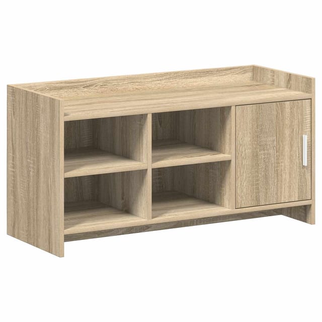 Schuhschrank Sonoma-eiche 100 X 39,5 X 51 Cm Holzwerkstoff Vidaxl