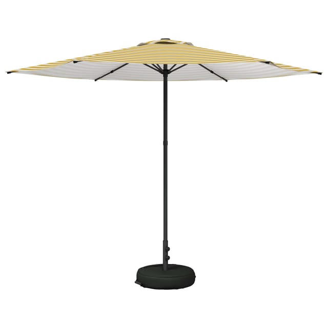 Garten-schirm Mit Fuß 300 X 300 Cm Polyester Rechtwinklig Vidaxl