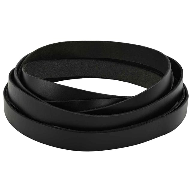 Lederriemen Schwarz 200 X 2 Cm Leder Vidaxl