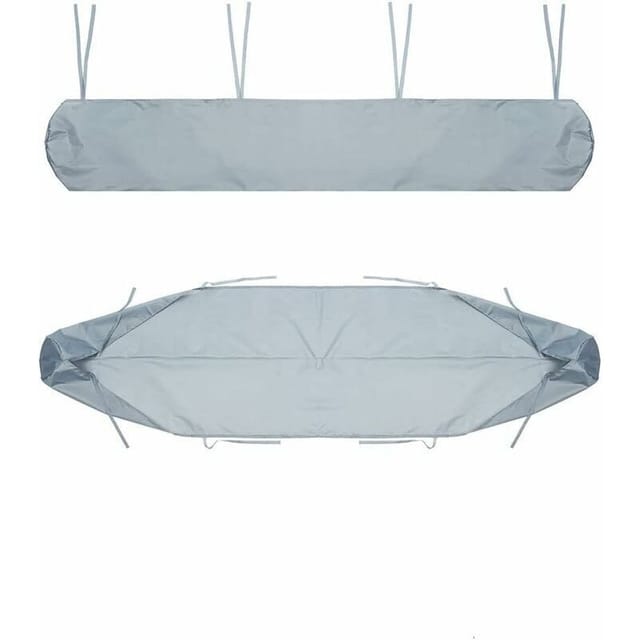 Store Banne Sac De Protection Pour Store Banne, 4m Housse De Protection Anti-poussière Pour Auvent De Terrasse Gris Housse De Rangement Pour Auvent De Terrasse, Protection Imperméable En Hiver