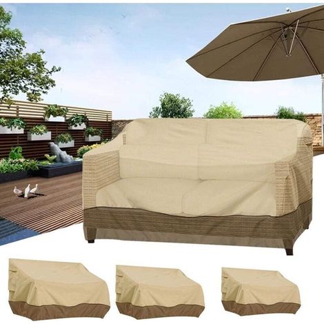 Wasserdichte Und Uv-beständige Outdoor-sofaabdeckung Für Balkone, Gärten Und Terrassen – 1 Stück