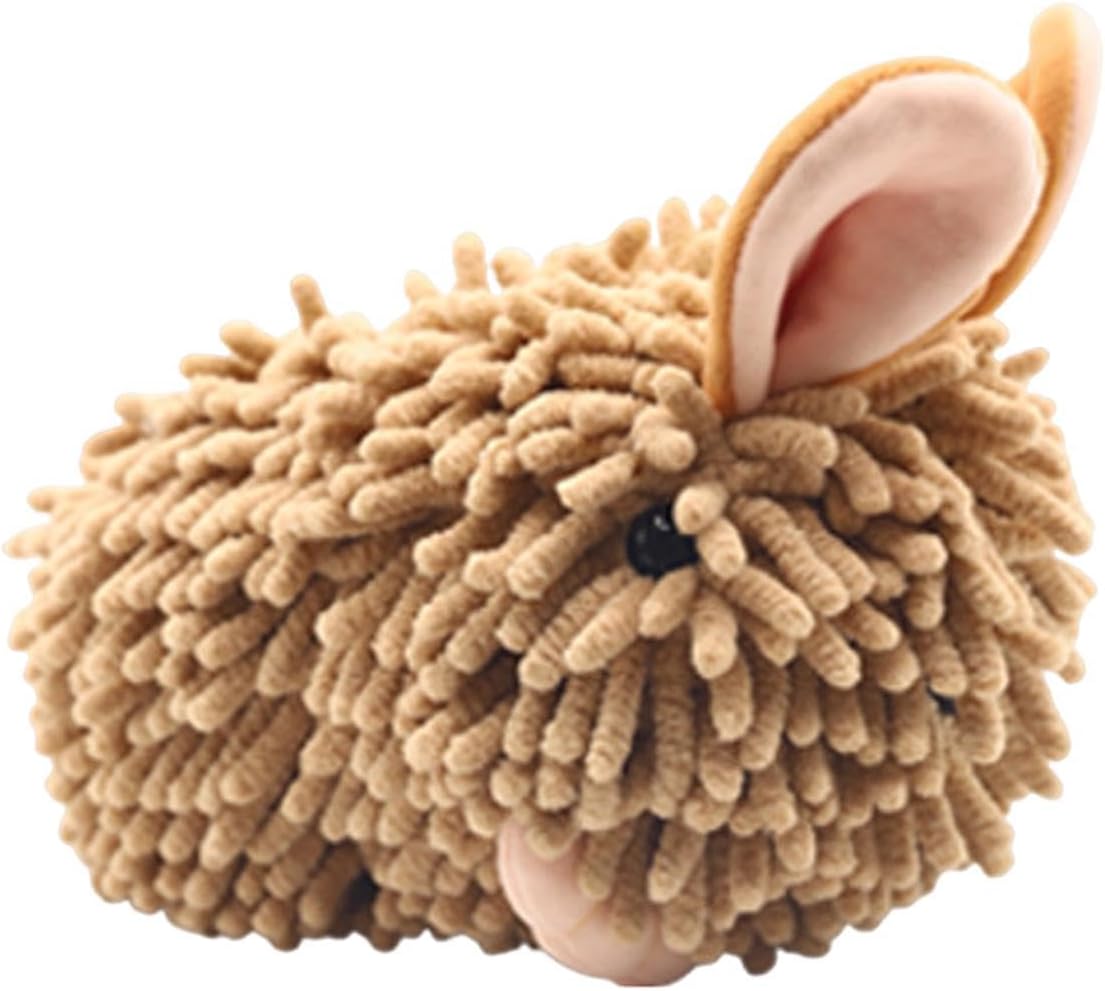 Tier-chenille-handtuch Mit Lustigem Dekor, Weichem Bommel Und Niedlichem Hasenmotiv Niedliches Hasen-chenille-handtuch Für Küche, Bad, Wohnzimmer, Schlafzimmer, Waschbecken, Waschtisch, Studentenwohn