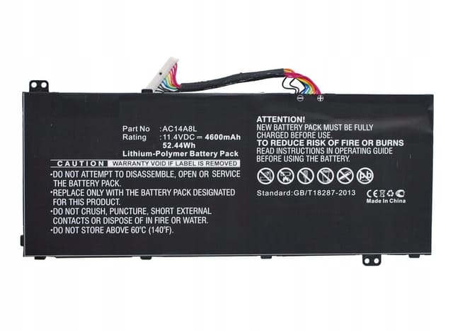 Coreparts Akku Für Acer Ac14a8l