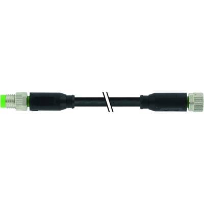 M8 Stecker 0° M8 Buchse 0°
