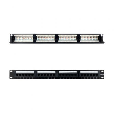 Cat6a 24p 19" Utp Patch Panel Nanocable 10.21.4124