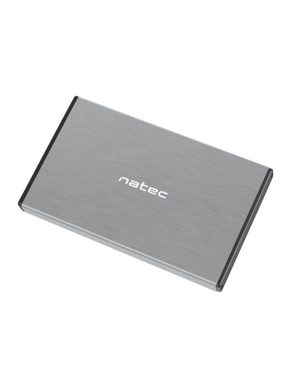Natec Rhino Go Usb 3.0 2,5" Sata Hdd/ssd-gehäuse, Grau