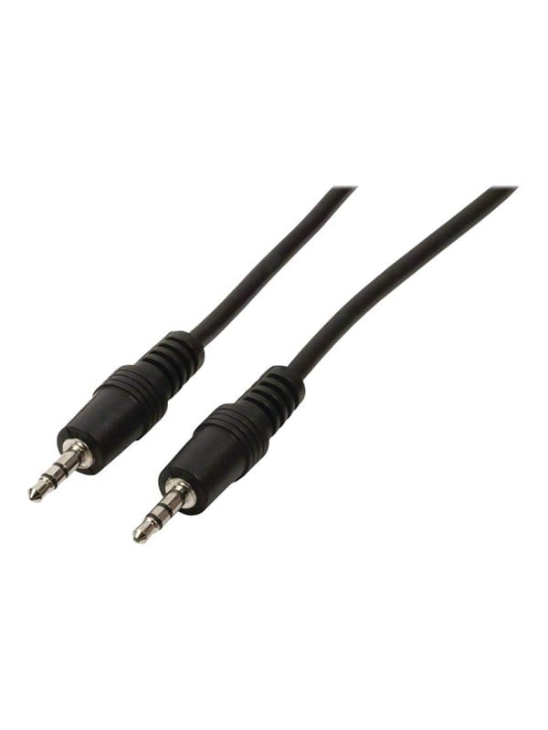 Nedis Stereo-audiokabel / 3.5 Mm Stecker / 3.5 Mm Stecker / Vernickelt / 10.0 M / Rund / Schwarz / Blister