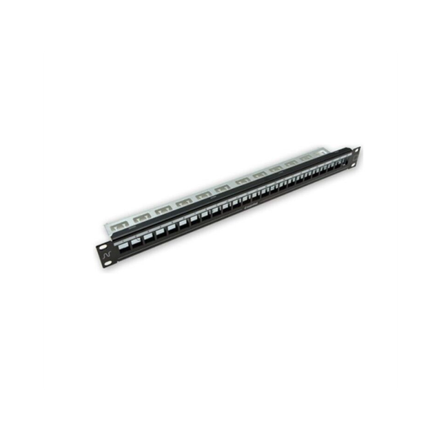 Nexans N521660bk 24-port-patchpanel Schwarz