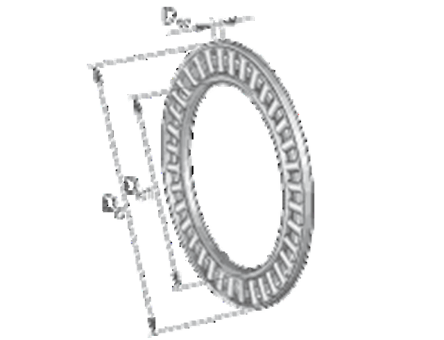 Ntn - Nadelkranz K24x30x17 Innen-ø 24 Mm Außen-ø 30 Mm Breite17 Mm