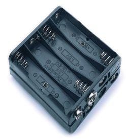 Batteriehalter R06x8 Mit Schnappverschluss 8 Aa-batterien