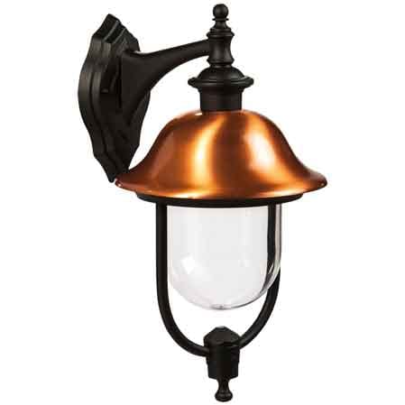 Wandlampe 'calliope Down' Farbe Schwarz/kupfer