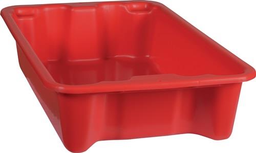 Drehstapelbehälter Pp Rot L590xb380xh135mm