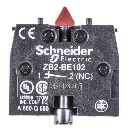Nc-kontaktblock 3a/240vac 22mm Schraubklemme