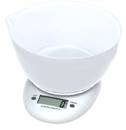Küchenwaage Omega 43147 Kapazität 3kg Genauigkeit 1g