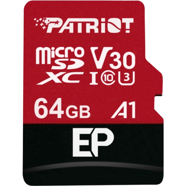 Patriot Memory Pef64gep31mcx Memory Card 64 Gb Microsdxc Class 10