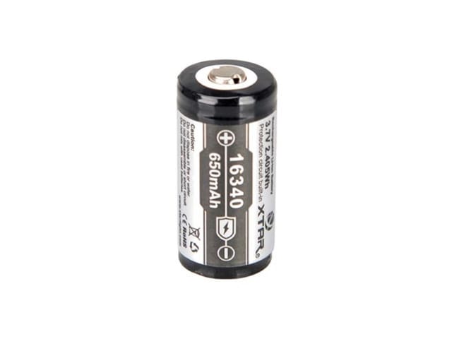 Li-ion - 3.6 V - 650 Mah - 16340