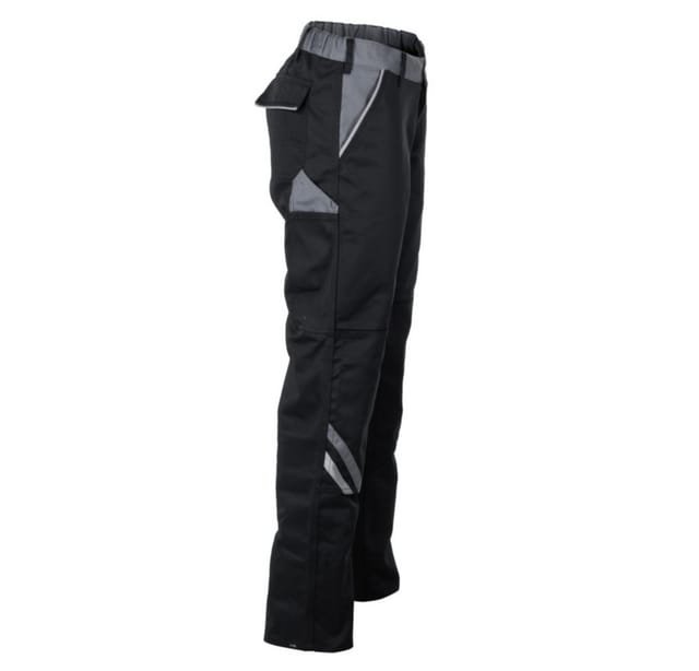 Planam Bundhose Highline Damen Gr. 40 Schwarz/schiefer/zink