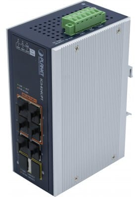 Planet Technology Planet Industrial 4-port Ge 802.3at + 2 Ge + 2 100/1000x Sfp (igs-824upt)