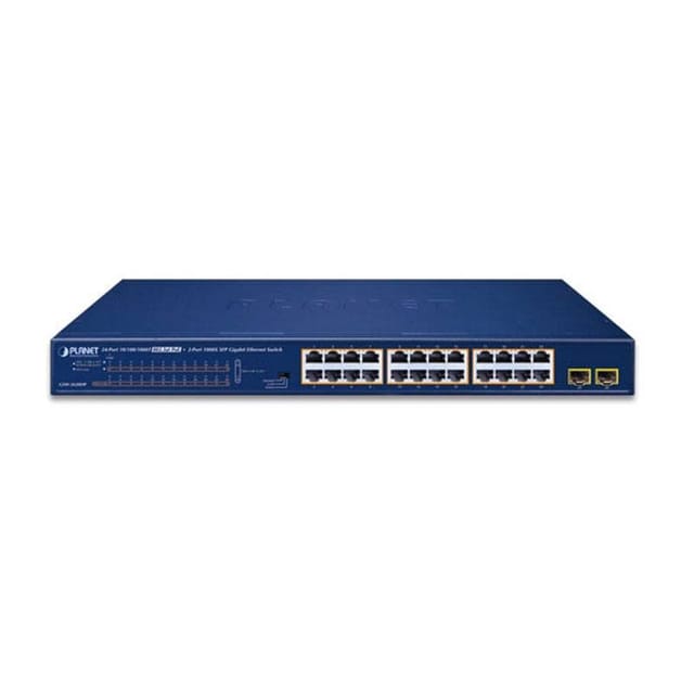 Planet 19" 24-port 10/100/1000t, Gsw-2620hp