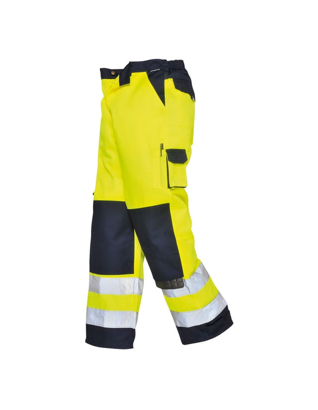 Hose Hv Lyon Farbe: Gelb/navy Größe Xxxl - Portwest
