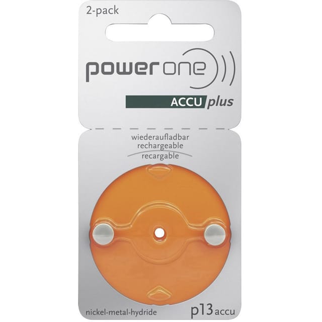 Powerone - P13 Hörgeräteakku Za 13 Nimh 28 Mah 1.2 V 2 St.