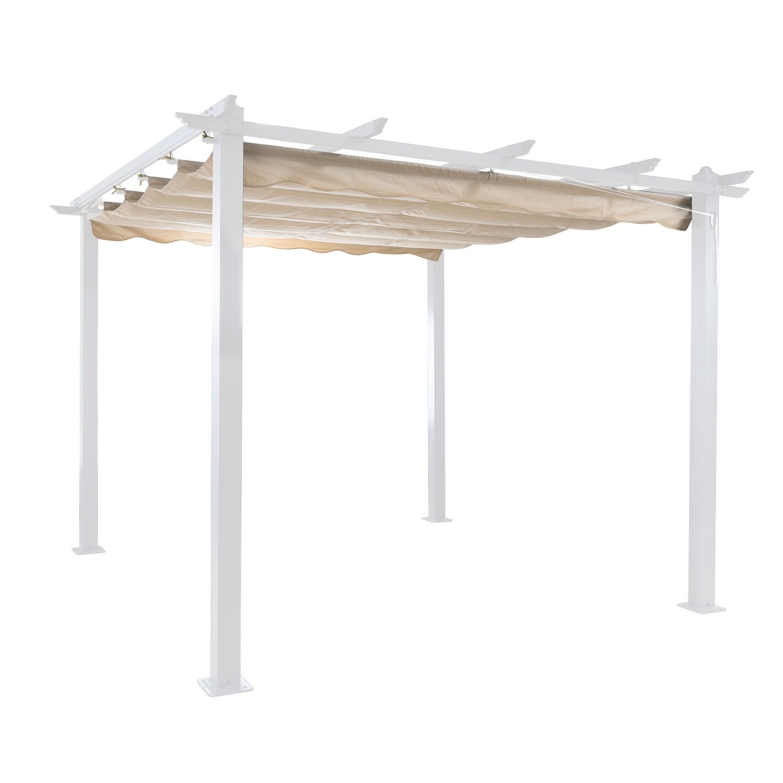 Ersatz Schiebedach Beige Ersatzdach Für Pergola Freiburg 14262