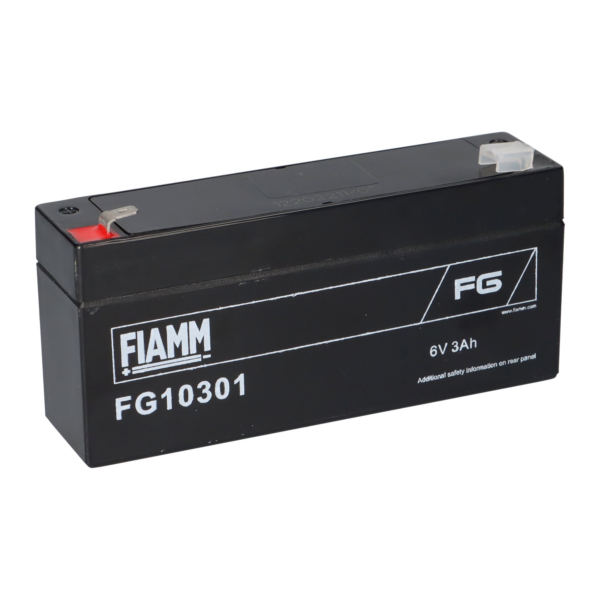 Blei-akku Fg10301 6v 3000mah Pb Faston 4,8mm - Fiamm